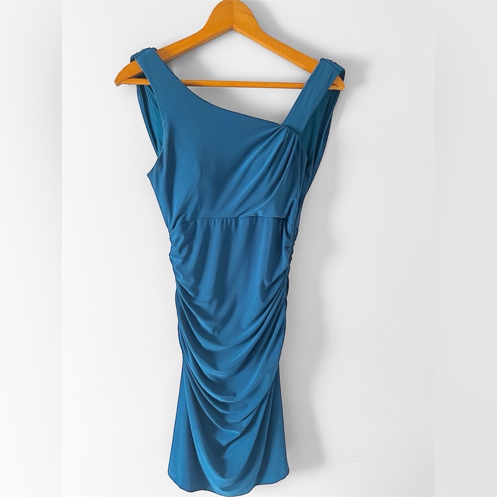 Eureka USA Blue Mini Cocktail Bodycon Dress